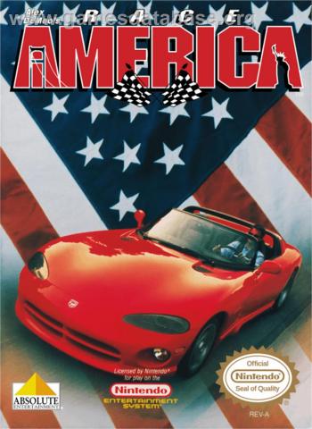 Cover Race America for NES